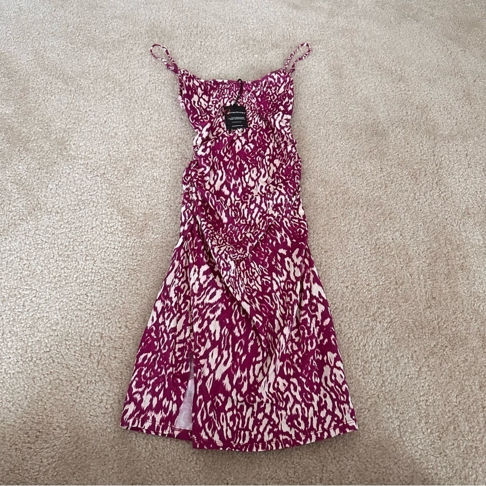 NWT n:PHILANTHROPY Orchid Print Spaghetti Strap Dress!